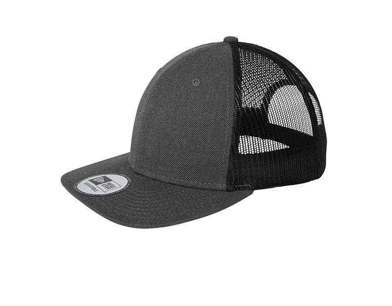 New Era Headwear One Size / Heather Graphite/Black New Era - 9TWENTY Snapback Low Profile Trucker Cap