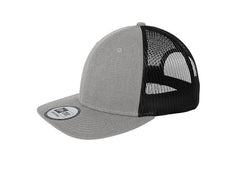 New Era Headwear One Size / Heather Grey/Black New Era - 9TWENTY Snapback Low Profile Trucker Cap