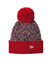 New Era Headwear One Size / Scarlet/Black/White New Era - Marled Knit Pom Beanie