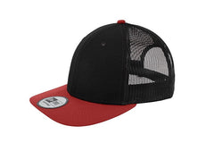 New Era Headwear Snapback / Black/Scarlet New Era - 9TWENTY Snapback Low Profile Trucker Cap