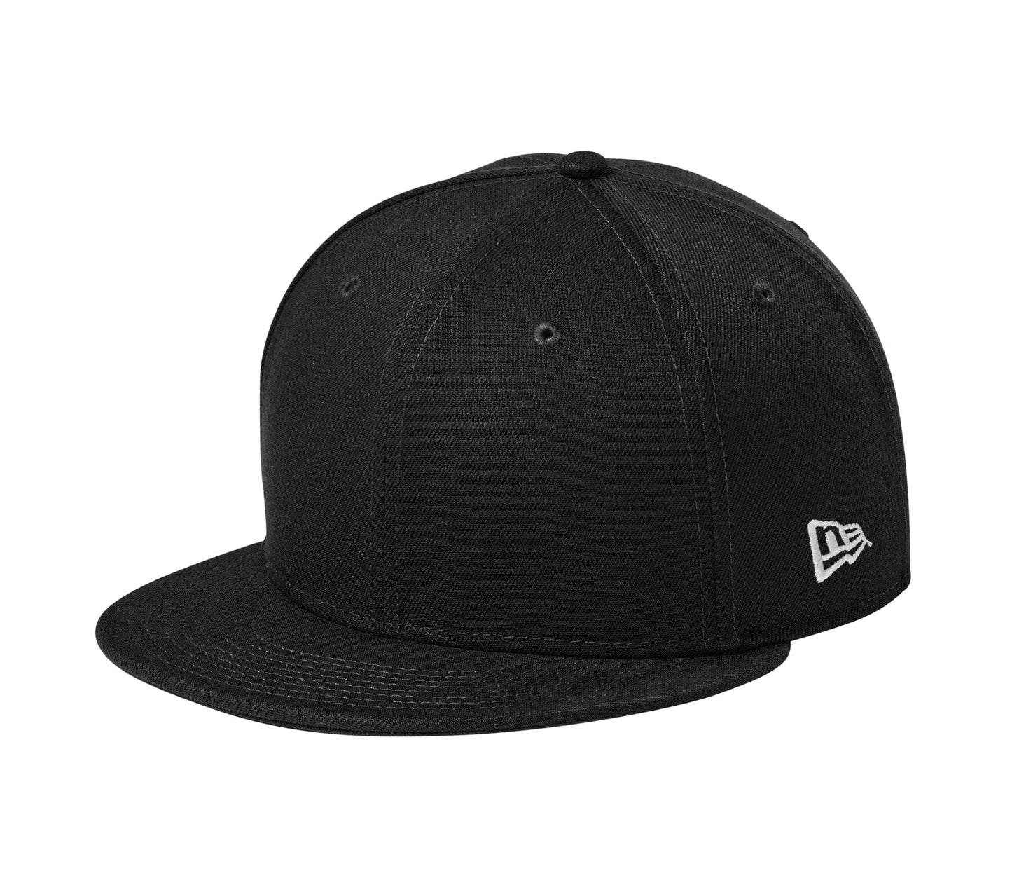 New Era Headwear Snapback / Flag Black New Era - 9FIFTY Standard Fit Flat Bill Snapback Cap (Flag Logo)