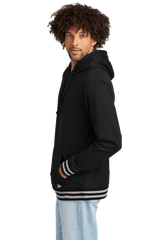 New Era Sweatshirts New Era - Men's Comeback Fleece Pullover Hoodie w/ Striped Hem