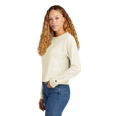 New Era Sweatshirts New Era - Women's Tri-Blend Fleece Crop Crew