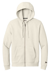 New Era Sweatshirts XS / Soft Beige New Era - Men's Heritage Fleece Full-Zip Hoodie