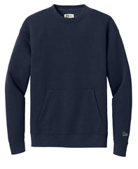 New Era Sweatshirts XS / True Navy New Era - Men's Heritage Fleece Pocket Crew