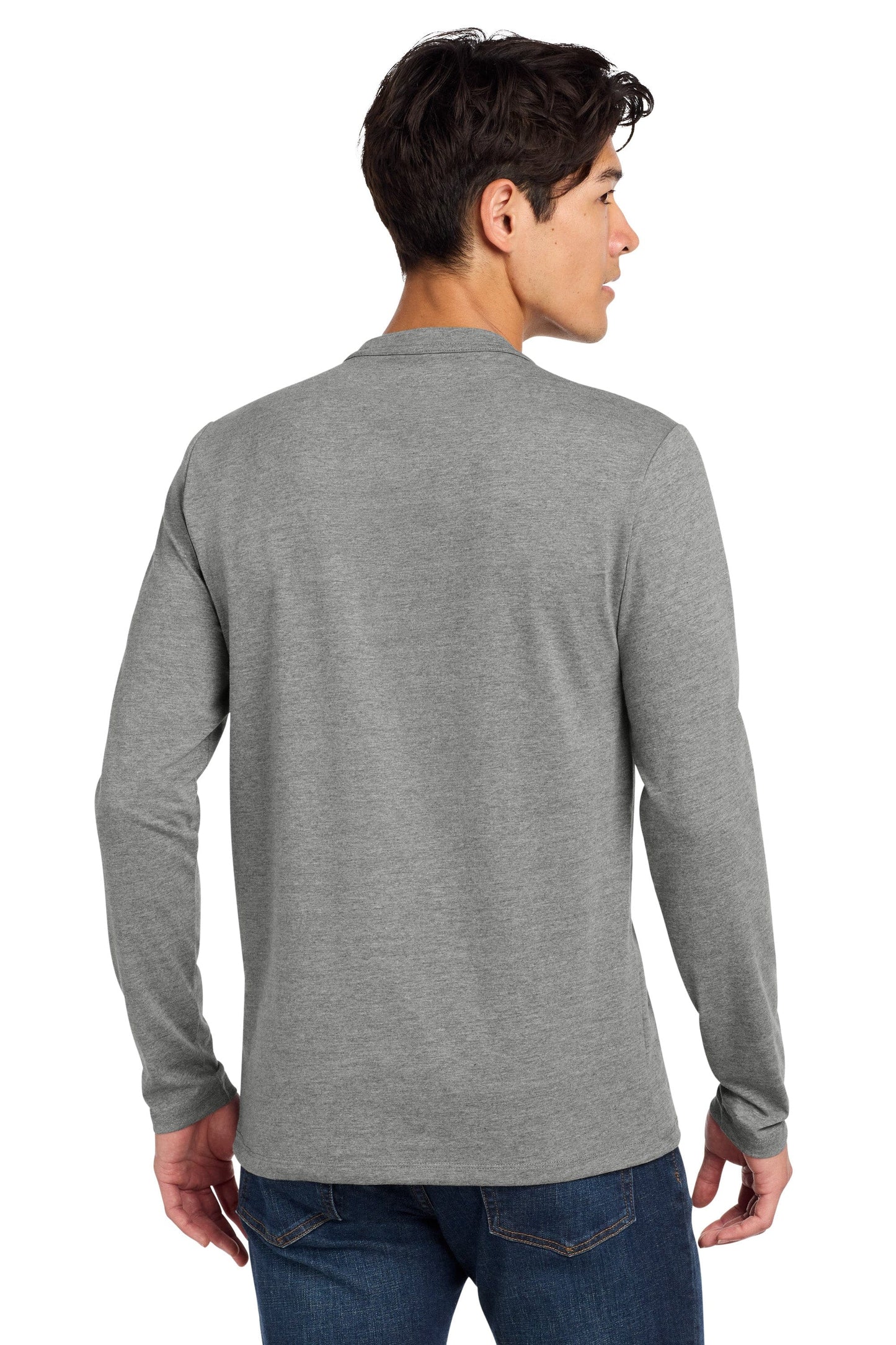 New Era T-Shirts New Era - Men's Heritage Blend Long Sleeve Crew Tee