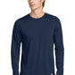 New Era T-Shirts New Era - Men's Tri-Blend Long Sleeve Crew