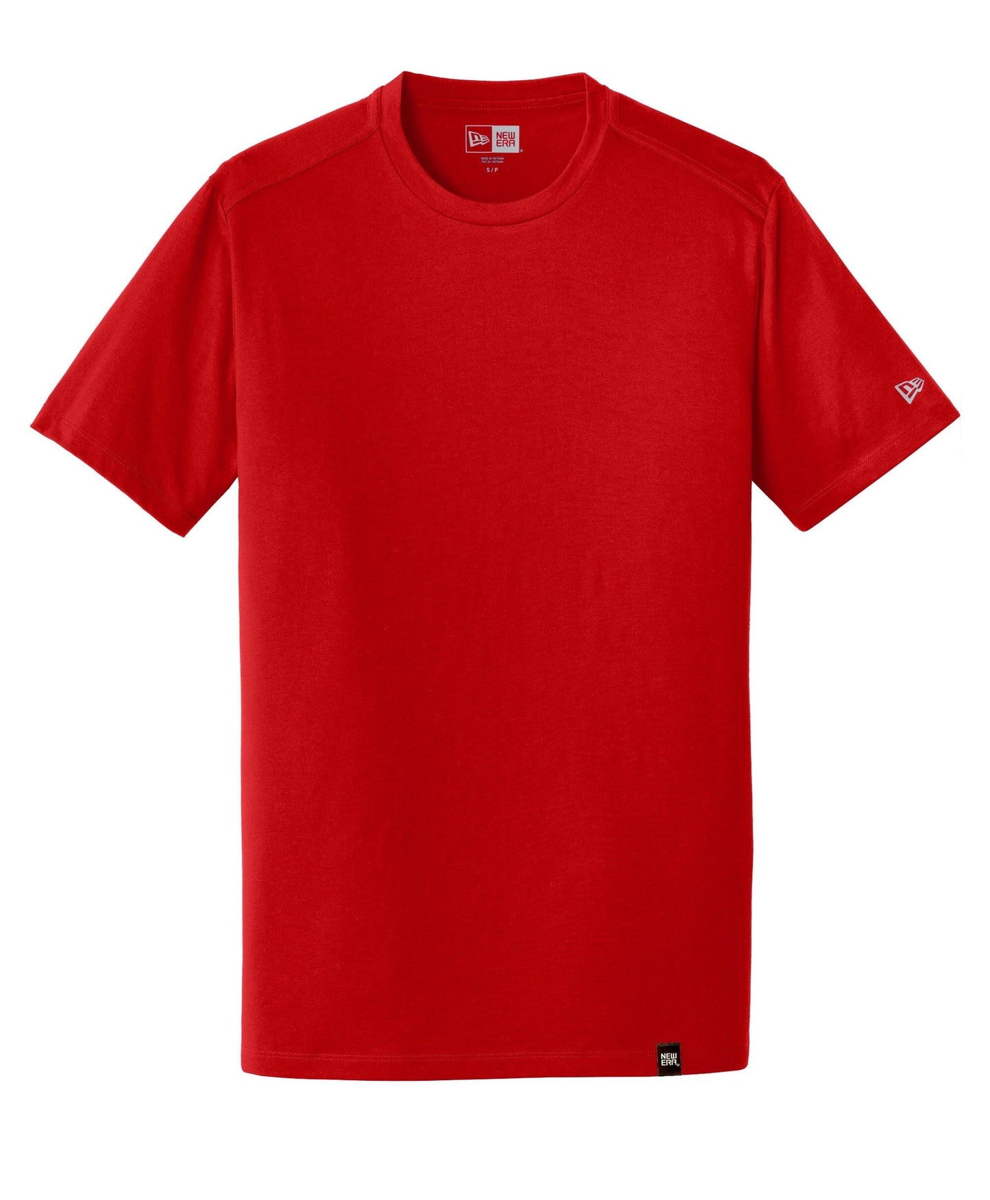 New Era T-Shirts XS / Scarlet New Era - Men's Heritage Blend Crew Tee