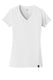 New Era T-Shirts XS / White New Era - Women's Heritage Blend V-Neck Tee
