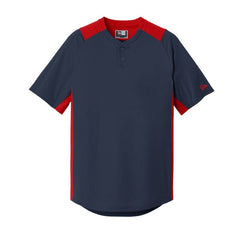 New Era Woven Shirts XS / True Navy/Scarlet New Era - Men's Diamond Era 2-Button Jersey