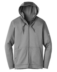 Nike Fleece XS / Dark Grey Heather Nike - Men's Therma-FIT Full-Zip Fleece Hoodie
