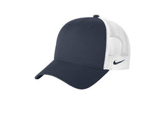 Nike Headwear One Size / Navy/White Nike - Snapback Mesh Trucker Cap