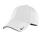 Nike Headwear S/M / White/Black Nike - Dri-FIT Mesh Swoosh Flex Sandwich Cap