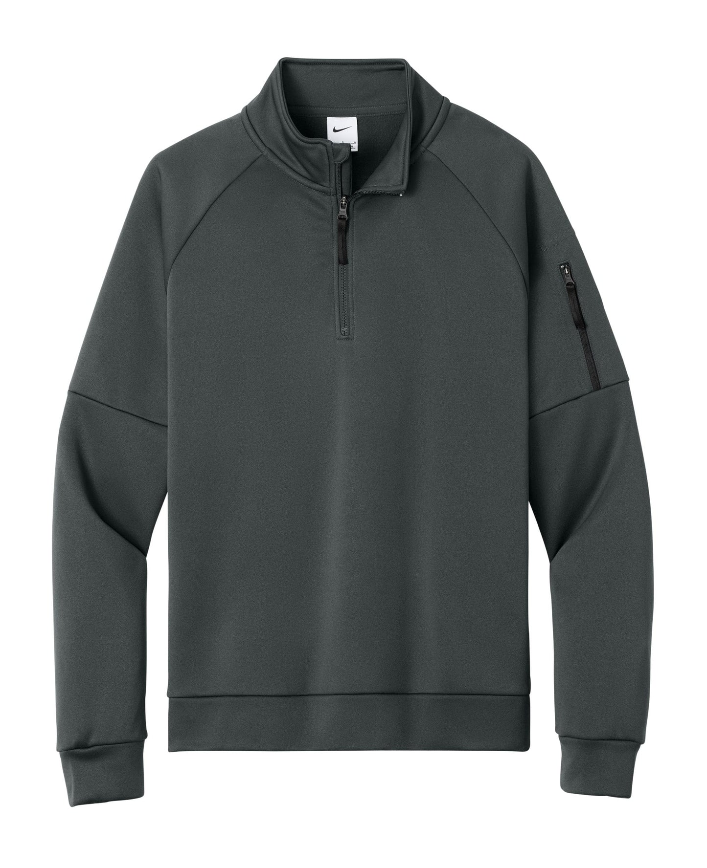 Nike Layering XS / Anthracite Nike - Men's Therma-FIT Pocket 1/4-Zip