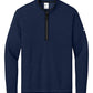 Nike Layering XS / College Navy Nike - Men's Textured 1/2-Zip Cover-Up