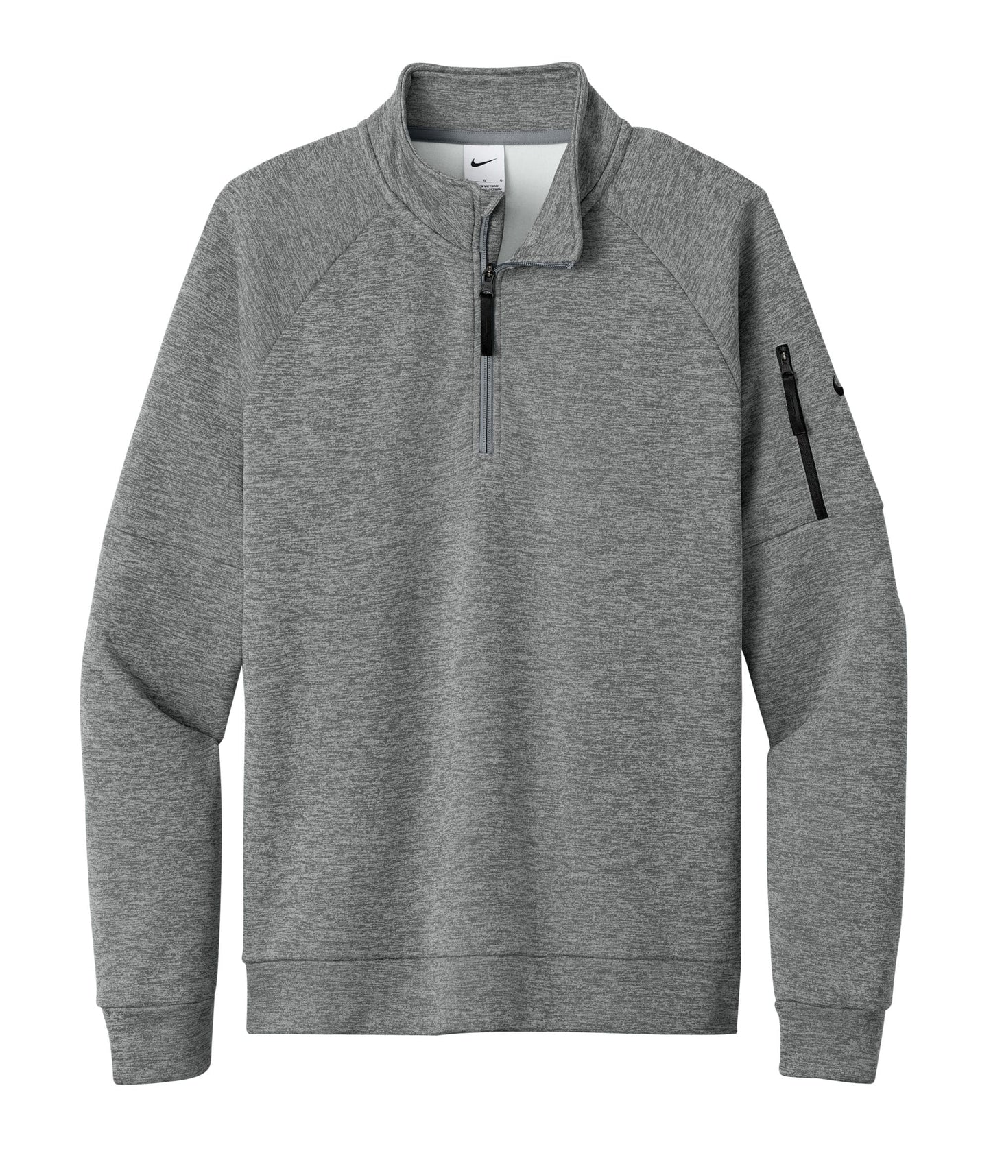 Nike Layering XS / Dark Grey Heather Nike - Men's Therma-FIT Pocket 1/4-Zip