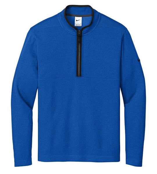 Nike Layering XS / Gym Blue Nike - Men's Textured 1/2-Zip Cover-Up
