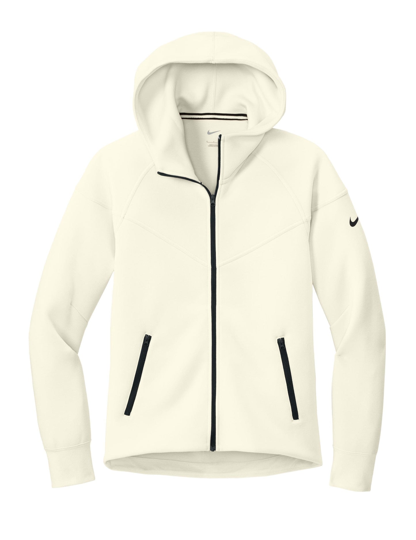 Nike Outerwear S / Pale Ivory Nike - Women's Tech Fleece Full-Zip Hoodie