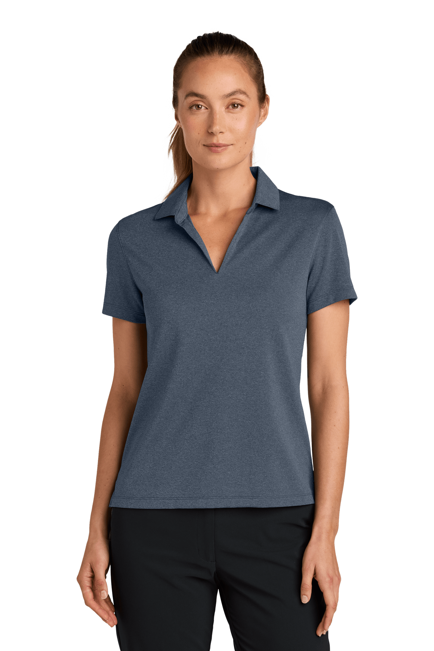 Nike Polos Nike - Women's Dri-FIT Smooth Heather Polo