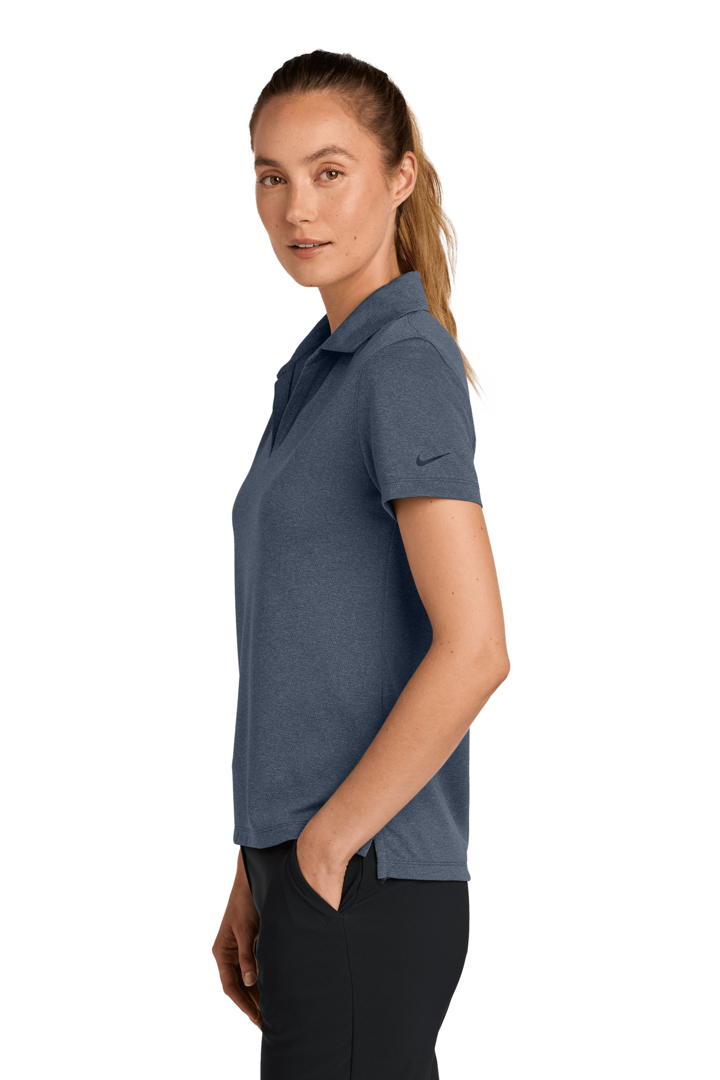 Nike Polos Nike - Women's Dri-FIT Smooth Heather Polo