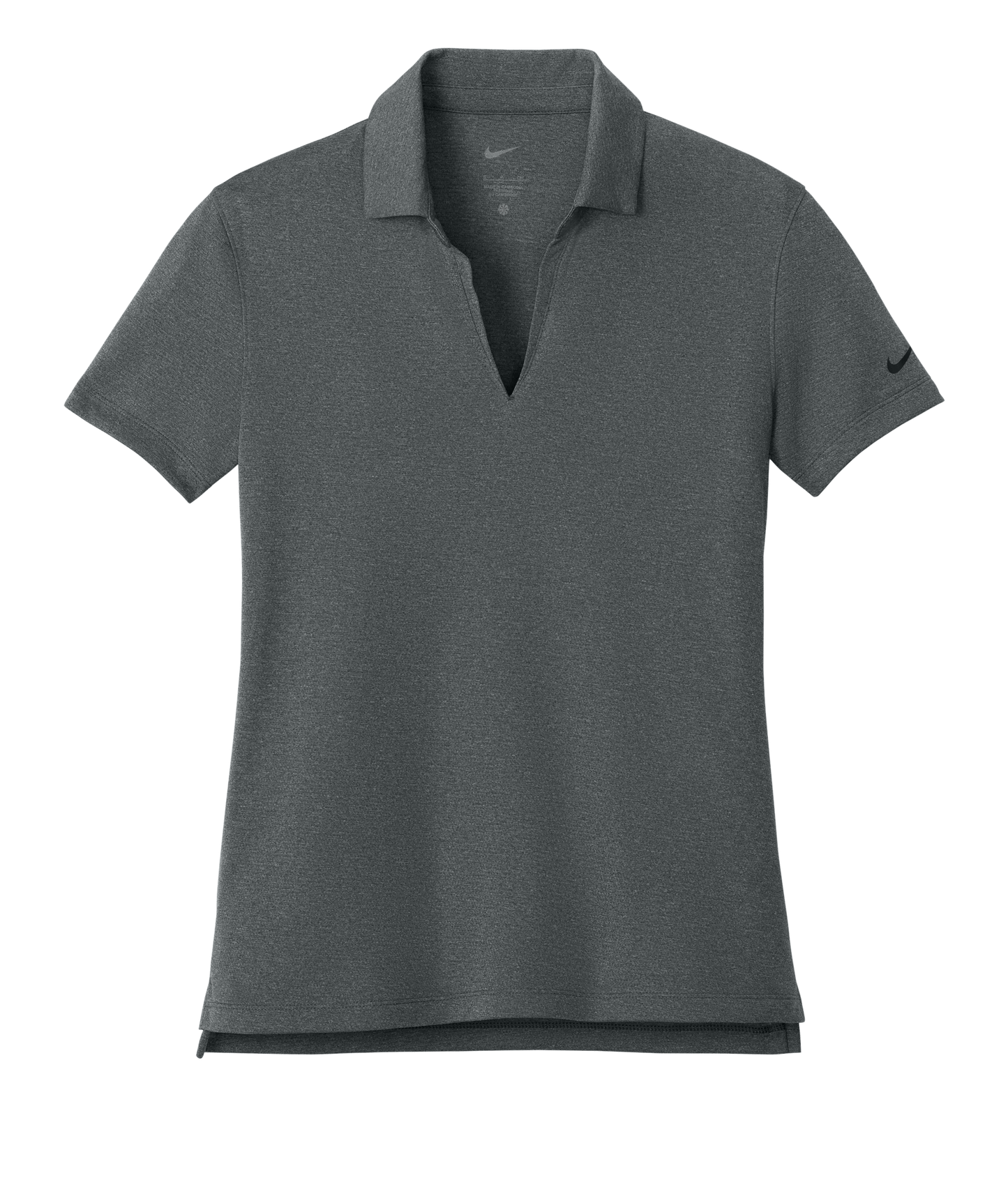 Nike Polos S / Anthracite Heather Nike - Women's Dri-FIT Smooth Heather Polo