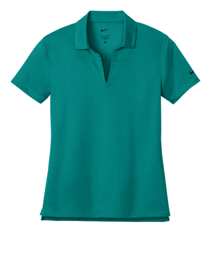 Nike Polos S / Bright Spruce Heather Nike - Women's Dri-FIT Smooth Heather Polo