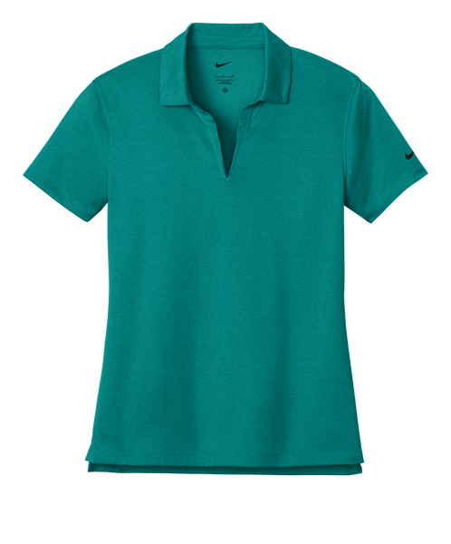 Nike Polos S / Bright Spruce Heather Nike - Women's Dri-FIT Smooth Heather Polo