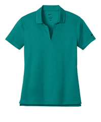 Nike Polos S / Bright Spruce Heather Nike - Women's Dri-FIT Smooth Heather Polo