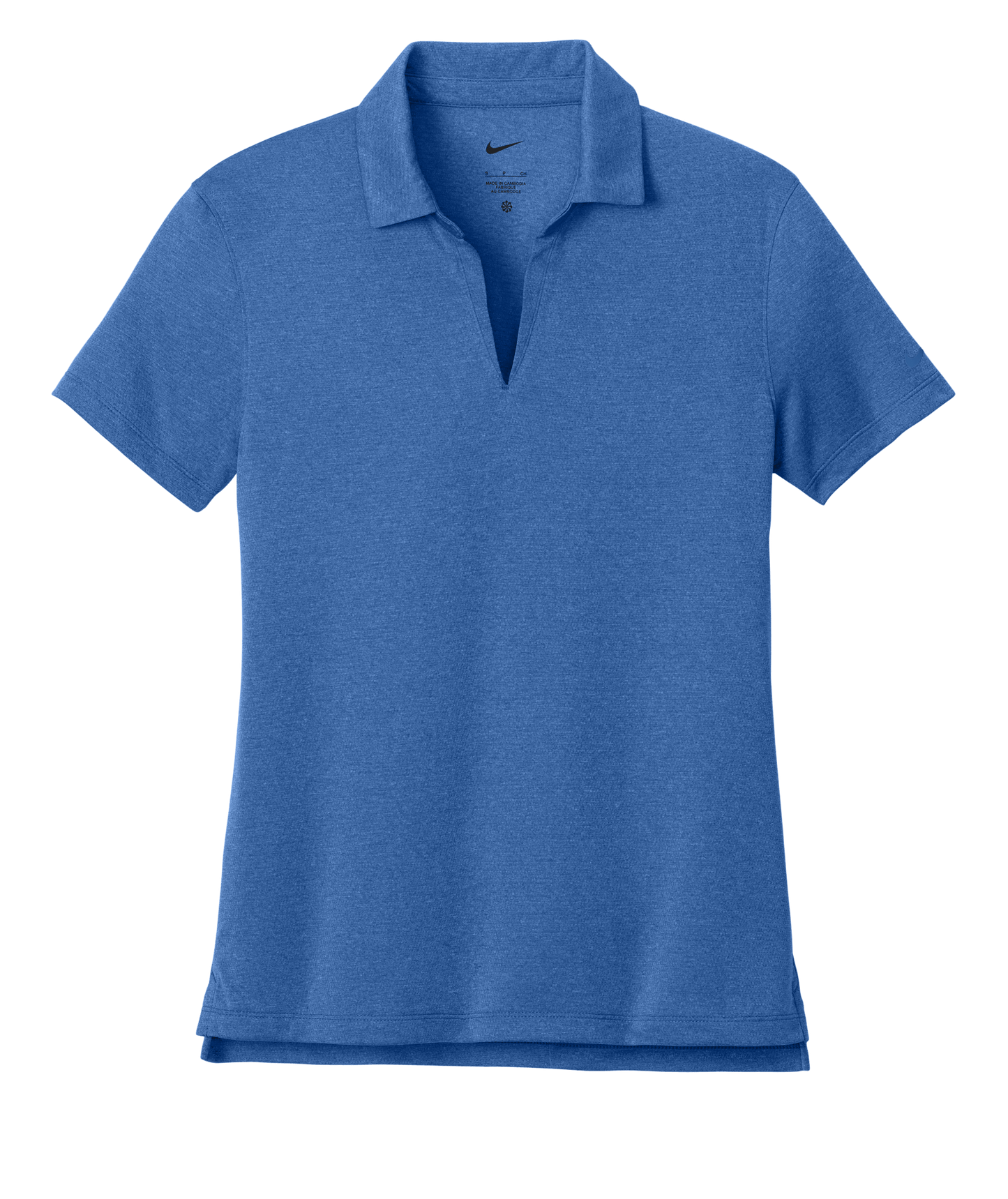 Nike Polos S / Game Royal Heather Nike - Women's Dri-FIT Smooth Heather Polo