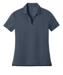 Nike Polos S / Navy Heather Nike - Women's Dri-FIT Smooth Heather Polo