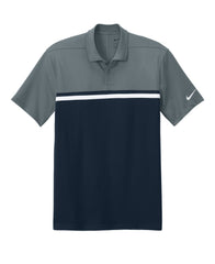 Nike Polos XS / Cool Grey/Navy/White Nike - Men's Dri-FIT Victory Colorblock Polo