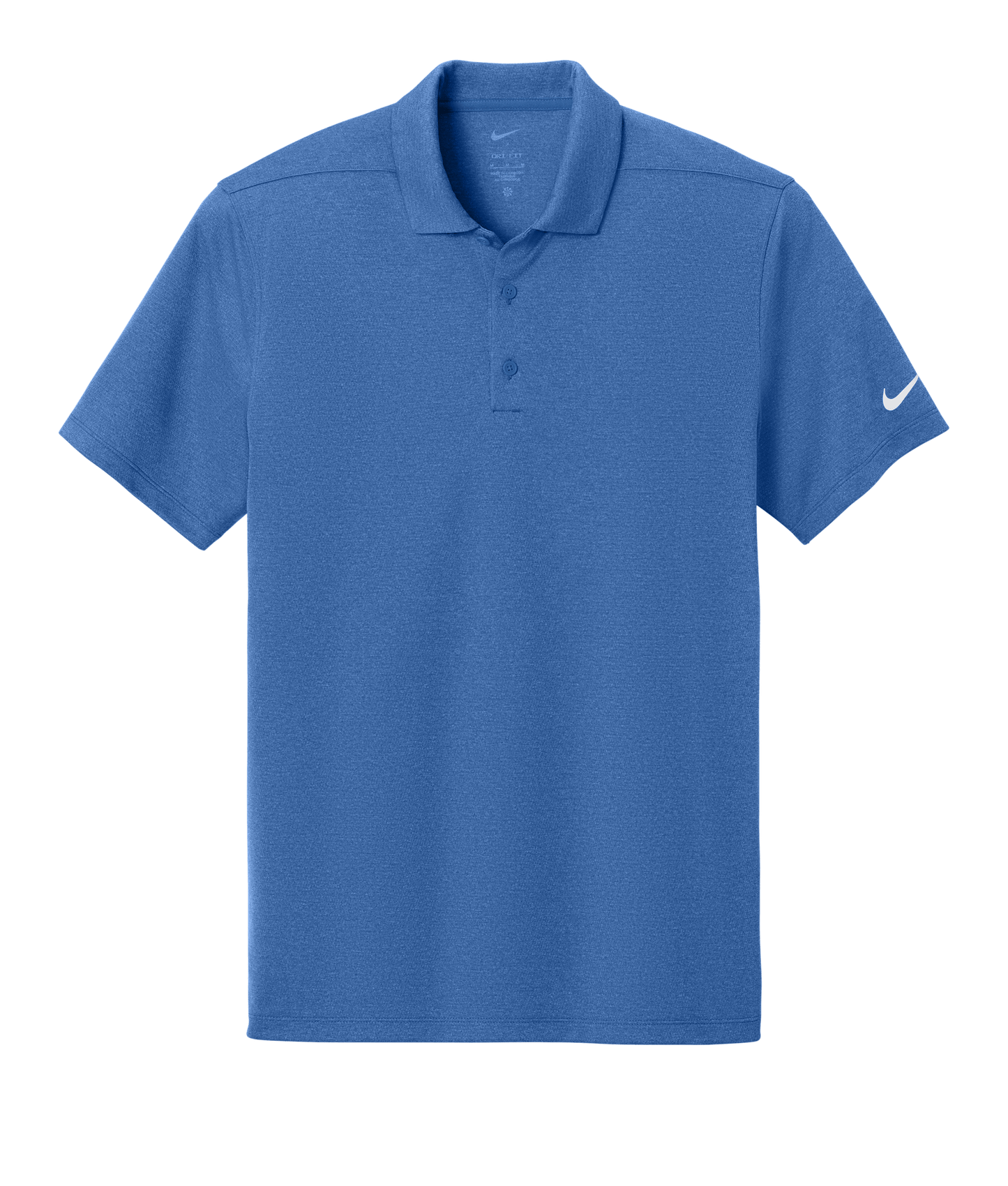 Nike Polos XS / Game Royal Heather Nike - Men's Dri-FIT Smooth Heather Polo