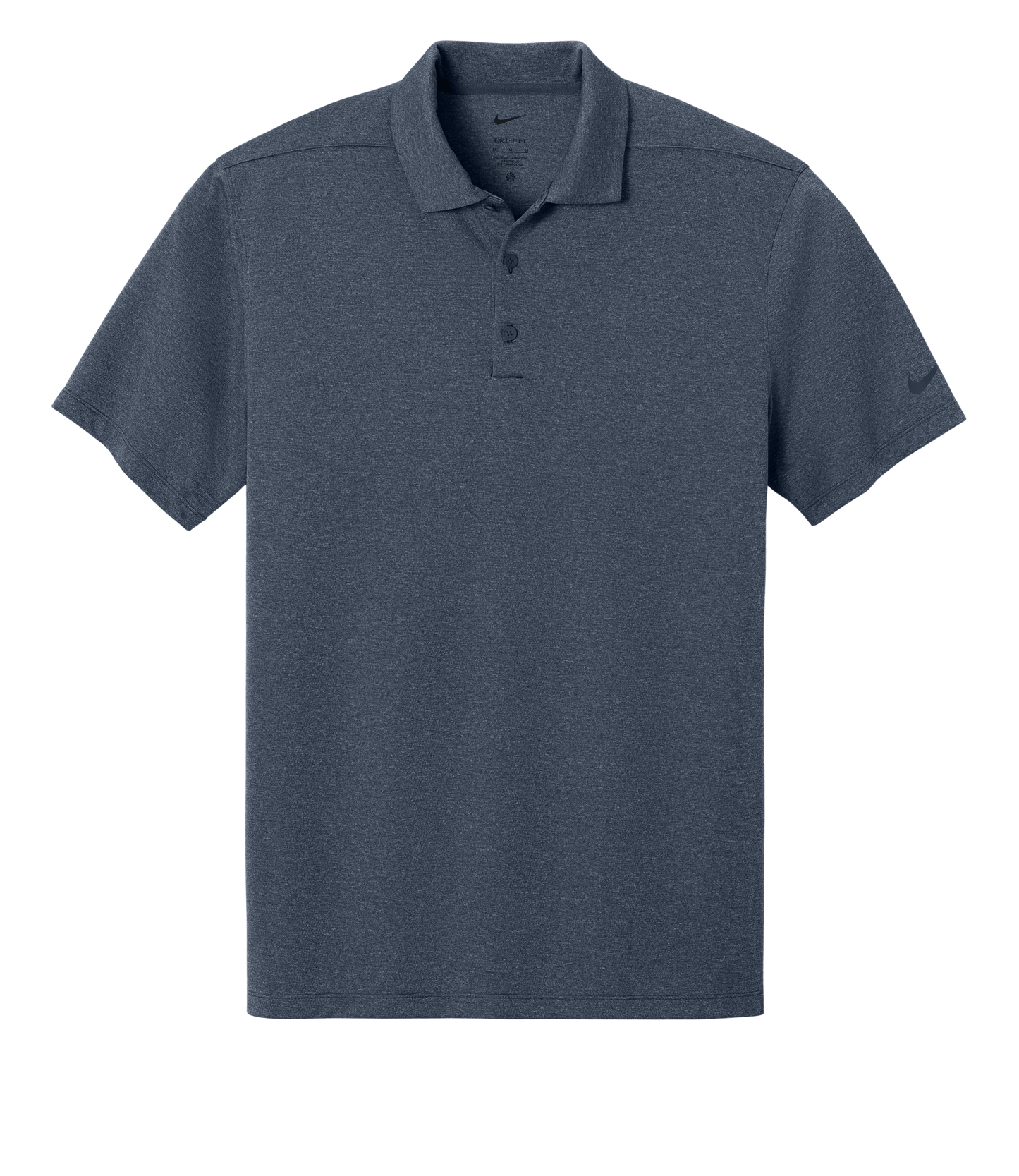 Nike Polos XS / Navy Heather Nike - Men's Dri-FIT Smooth Heather Polo