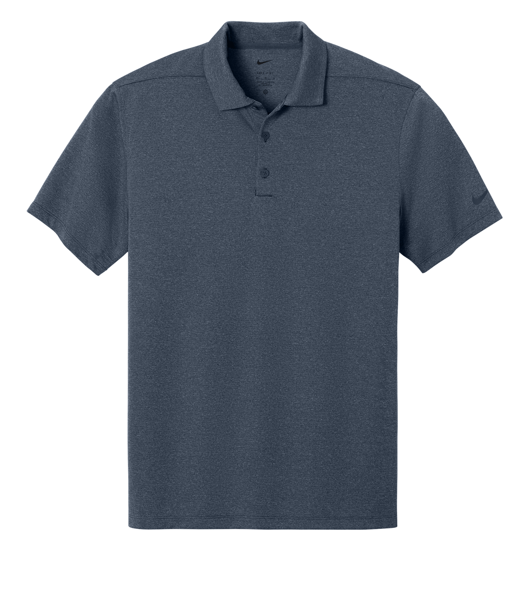 Nike Polos XS / Navy Heather Nike - Men's Dri-FIT Smooth Heather Polo