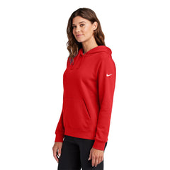 Nike Sweatshirts Nike - Women's Club Fleece Sleeve Swoosh Pullover Hoodie
