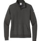 Nike Sweatshirts S / Anthracite Nike - Women's Club Fleece Sleeve Swoosh 1/2-Zip