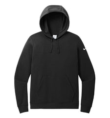 Nike Sweatshirts S / Black Nike - Women's Club Fleece Sleeve Swoosh Pullover Hoodie