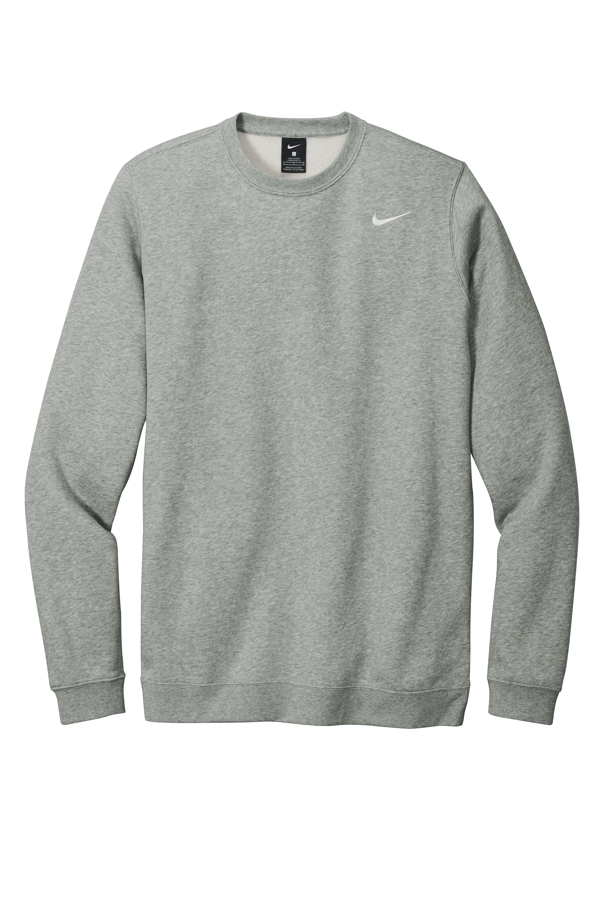 Nike Sweatshirts S / Dark Grey Heather Nike - Men's Club Crew Fleece Sweatshirt
