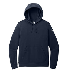 Nike Sweatshirts S / Midnight Navy Nike - Women's Club Fleece Sleeve Swoosh Pullover Hoodie
