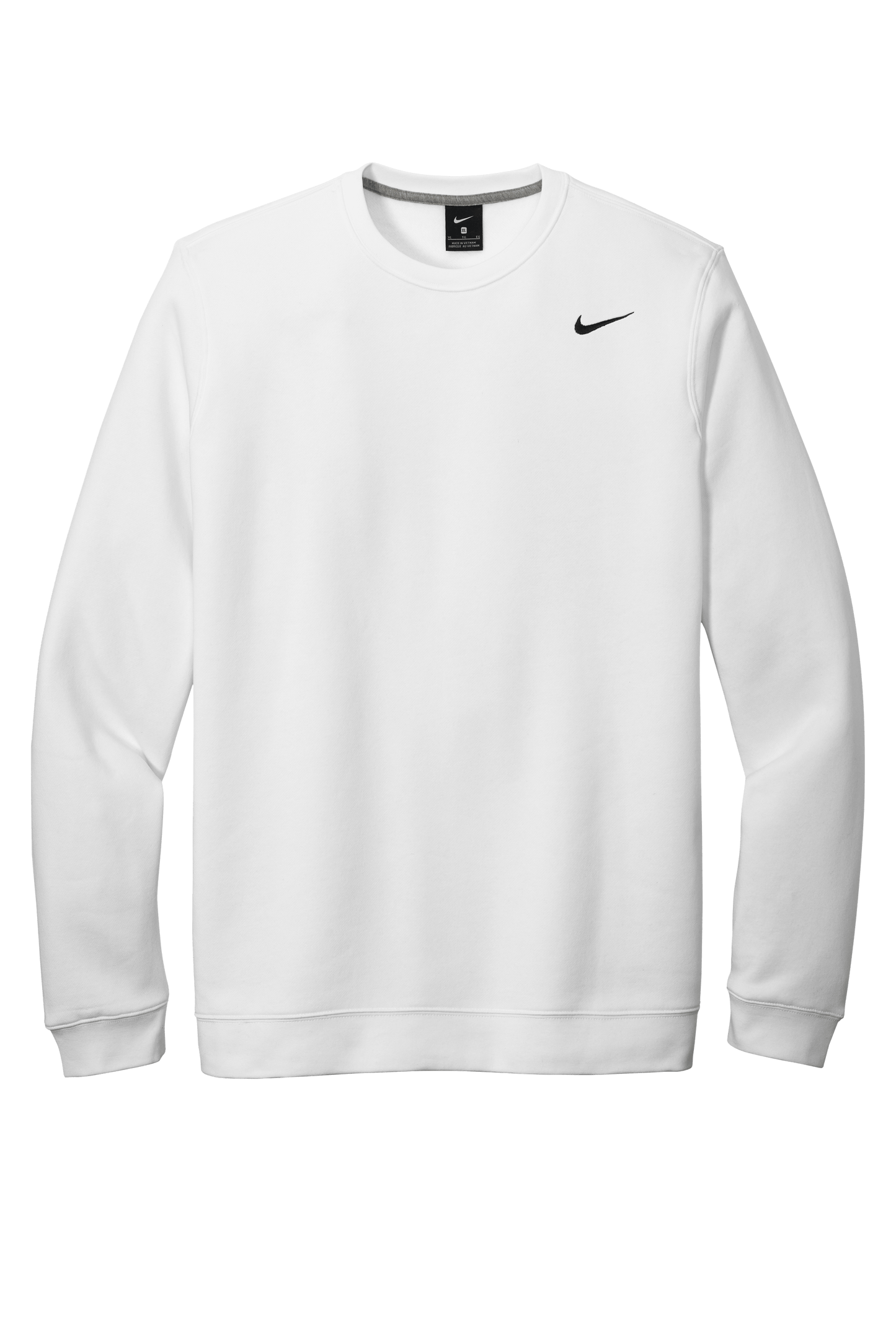 Nike Sweatshirts S / White Nike - Men's Club Crew Fleece Sweatshirt