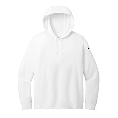 Nike Sweatshirts S / White Nike - Women's Club Fleece Sleeve Swoosh Pullover Hoodie