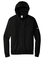 Nike Sweatshirts XS / Black Nike - Men's Club Fleece Sleeve Swoosh Full-Zip Hoodie