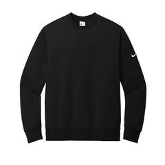 Nike Sweatshirts XS / Black Nike - Men's Club Fleece Sleeve Swoosh Pullover Crew