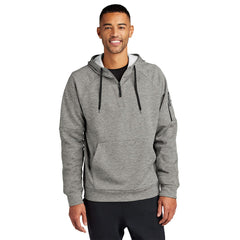 Nike Sweatshirts XS / Dark Grey Heather Nike - Men's Therma-FIT Pocket 1/4-Zip Fleece Hoodie
