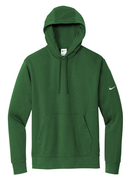Nike Sweatshirts XS / Gorge Green Nike - Men's Club Fleece Sleeve Swoosh Pullover Hoodie