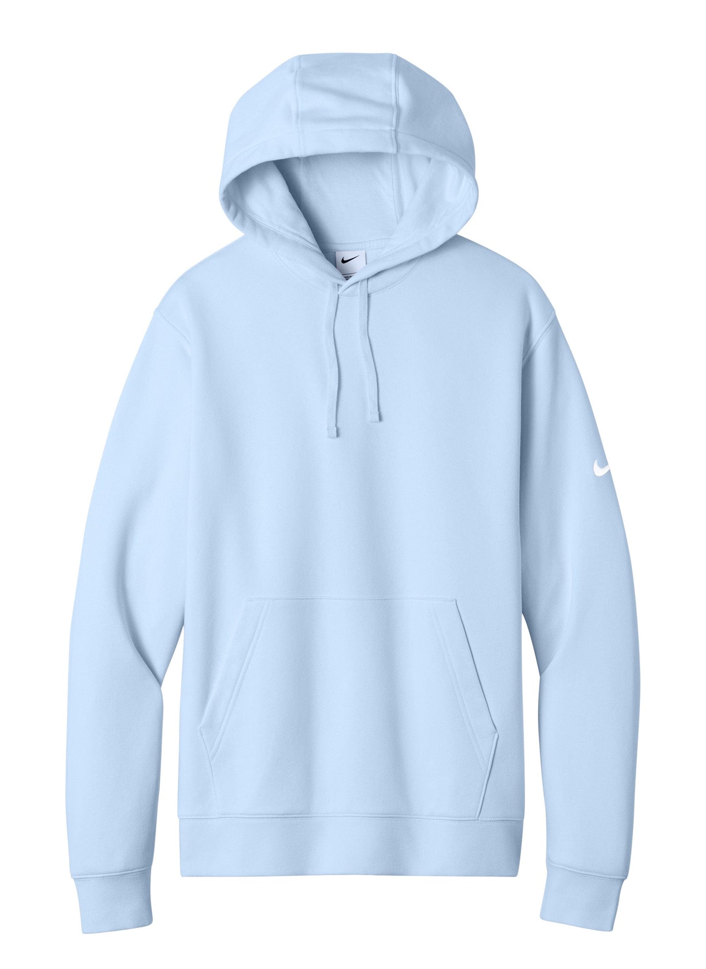 Nike Sweatshirts XS / Hydrogen Blue Nike - Men's Club Fleece Sleeve Swoosh Pullover Hoodie