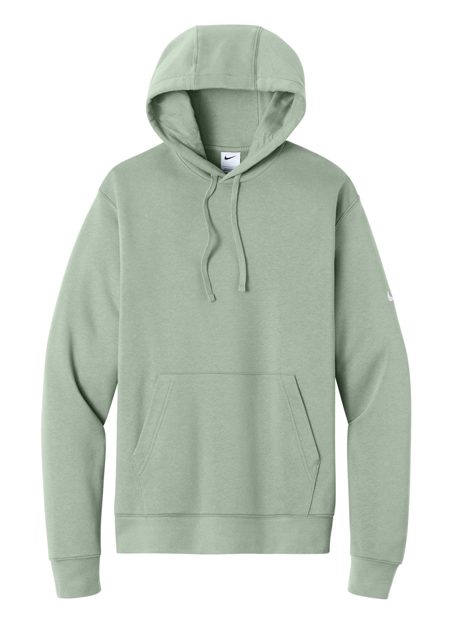 Nike Sweatshirts XS / Jade Horizon Nike - Men's Club Fleece Sleeve Swoosh Pullover Hoodie
