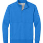 Nike Sweatshirts XS / Light Game Royal Heather Nike - Men's Club Fleece Sleeve Swoosh 1/2-Zip