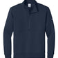 Nike Sweatshirts XS / Midnight Navy Nike - Men's Club Fleece Sleeve Swoosh 1/2-Zip