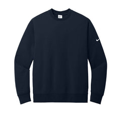Nike Sweatshirts XS / Midnight Navy Nike - Men's Club Fleece Sleeve Swoosh Pullover Crew